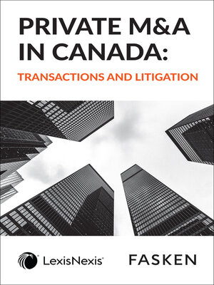 cover image of Private M&A in Canada: Transactions and Litigation